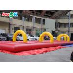 Outdoor Inflatable Slide Attractive Entertainment 20m Giant Inflatable Water Slide For Amusement Park for sale