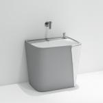 rectangular Ceramic Mop Sink Blue Black Pink Light Grey Green color for sale