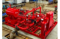China 400GPM 100PSI Head Skid Mounted End Suction Fire Pump supplier