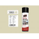 158mm Height Marking Spray Paint  Light Yellow Grey Color For Traffic Accidents for sale
