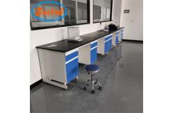 China Practical School Modular Laboratory Benches , Alkali Resistant Science Lab Desk supplier