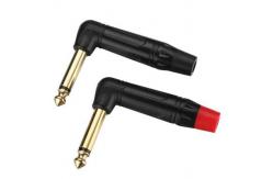 China 6.35mm Jack Plug Mono Jack Audio Connector ZL605 supplier