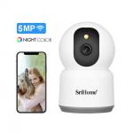 Wifi Pan/Tilt IP Camera 5G Auto Tracking Night Vision Two Way Audio Motion Detection Baby Monitor Security Camera for sale