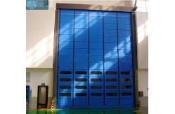 China 3m Height  0.6 M/S Roll Up Security Shutters With PVC Window supplier