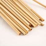 Disposable Natural Reed Drinking Straws 18cm compostable boba straws