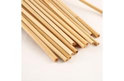 China Disposable Natural Reed Drinking Straws 18cm compostable boba straws supplier
