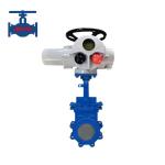 Industrial Electric Wafer Gate Valve with Manual Actuation and Screw Connection for sale