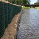 1m Length Galfan Coated Gabion Hesco Fence for sale