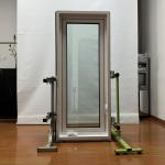 Modern  Casement Window Aluminum Double Tempered Glasses  Aluminium Top Hung Window for sale