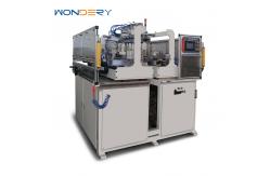 China Semi Automatic PLC Radiator Clinching Machine 1000MM Header Distance supplier