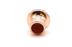 China Custom Perfume Cap Luxury Gold Plated Free Design Custom Logo supplier