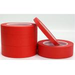 Heat-resistant Strong Adhesion Colored Masking Tape / Red Duct Tape for sale
