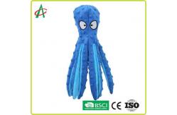 China 32cm*8cm Indestructible Pet Plush Toy Chew Proof Embroidered Eyes supplier