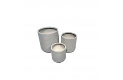 China Frost Resistant Fiber Clay Planter for Living Room Decor supplier