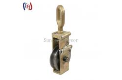 China Cable Pulley Wheel Silence Rotation Traction Wheel Single Block Pulley Rope supplier