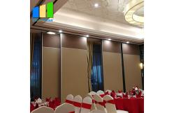 China Reliable Folding Partition Walls Door Church Acoustic Movable Partition For Hotel supplier