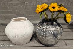 China Round Reinforced Clay Planter Durable and Functional for Your Garden Needs supplier