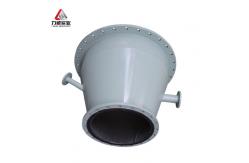 China Rubber Neoprene Lined Pipe Resistant To High And Low Temperature Large Diameter supplier
