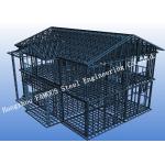 Pre-engineered Stabl Structure Light Steel Villa with Glass Curtain Wall for Showroom for sale