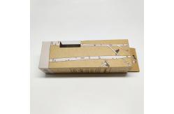 China Custom Printing Kraft Gift Boxes With PVC Window Waterproof supplier