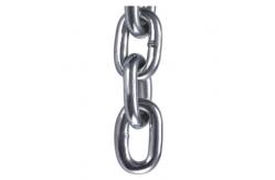 China 6mm 8mm Short Link Galvanised Chain DIN 5685 Chain 500N - 21200N supplier