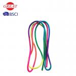 3m Rhythmic Gymnastics Rope , Nylon Rainbow Rope For Gymnastic Jumping for sale