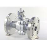 Oil And Gas 1/2 2 PC Ss 316 Ball Valve Flange / Threaded Industrial Control Valves for sale