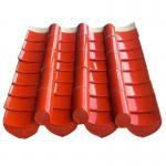Antique Glazed Chinese Temple Roof Tile Ceramic Material Cultural Preservation Project for sale