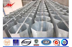 China 10kv ~ 550kv Electrical Steel Utility Pole For Power Distribution Line Project supplier