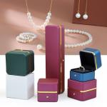 Custom Logo Paper Jewelry Boxes Rigid Cardboard Luxury Jewelry Paper Gift Box for sale