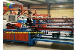 China 3.8KW Fencing Net Making Machine 1.2mm Chain Link Fence Equipment supplier