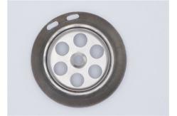 China Stainless Steel Bathroom Basin Strainer OD 67 mm 0.4 - 0.6 mm Thickness supplier