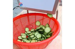 China 100KG/H Desktop Onion Chopper Cucumber Slicer Machine supplier