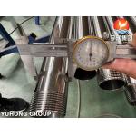 ASTM A270 TP304 Sanitary Stainless Steel Tube With External Thread End