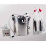 Portable Electric Stainless Steel Cow Milking Machine Reinforced Hemming For Longer Life for sale