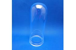 China High Temperature Resistance Clear Quartz Tube Custom Sealed With Flange Large Diameter supplier