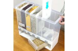 China Coarse Grain Bucket Storage Container PP Plastic Transparent supplier