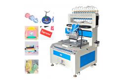 China Silicone Micro Liquid Soft Popular Pvc Keychain Injection Machine Microplastic For Label supplier