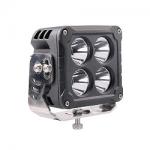 IP69K 40w 4 Inch Square Heavy Duty LED Work Lights OSRAM Spot Beam for sale