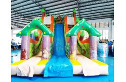 China Giant Animals Children Jumping Castle Bounce House Inflatable Slide supplier
