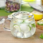 Large Capacity Travel Infuser Mug Non Toxic For Loose Leaf Ergonomic Handle