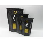 Customized Stand Up Plastic Pouches Packaging For Coffee Moisture Proof for sale