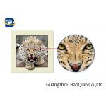 High Definition 3D Image Lenticular Printing Services Decorative Animal Design