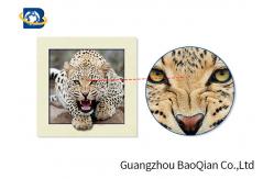 China High Definition 3D Image Lenticular Printing Services Decorative Animal Design supplier