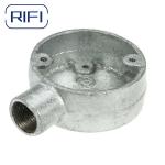 Electrical Conduit Circular Junction Box Malleable Iron 20mm 25mm for sale