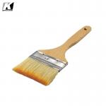 3in Natural Bristle Paint Brushes Flat Chip Brush For Handling Oil Based Liquids for sale