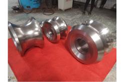 China Hot Rolled Weld Pipe Cast Iron Alloy Forming Roller High Safety Level supplier