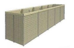 China China Hesco MIL1 Hesco barrier 10m Gabion Wall Hesco Cages with Competitive Price supplier