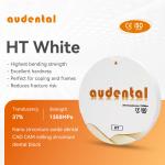 High Strength Dental Zirconia Block Audental HT White 1350MPa for Full Dentures for sale