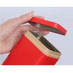 CMYK Printing Tea Tin Boxes Tinplate Coffee Package for sale